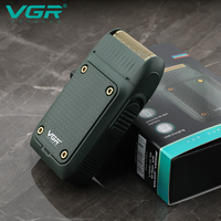 Rasoir électrique rechargeable professionnel à lame unique VGR V-353 pour hommes