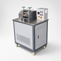 Machine de granulation de plastique, broyeur à deux rouleaux pour caoutchouc, mélangeur de composés NR SBR NBR EPDM, granulation, formulation, test, CE ISO