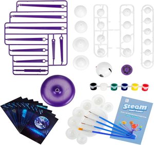 Trẻ em tự làm giáo dục hệ thống năng lượng mặt trời mô hình máy chiếu 8 hành tinh vẽ tranh Học Khoa Học Kỹ Thuật Đồ chơi thiết lập bao bì - Product Image 2