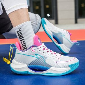 Chaussures de basket-ball pour hommes de haute qualité, respirantes et à séchage rapide, chaussures de course pour adolescents, durables et élégantes - Product Image 2