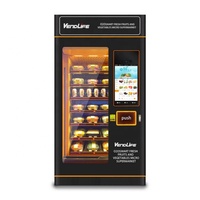 Distributeur automatique d'aliments chauds pour pain frais Distributeur automatique d'aliments chauds Entreprise à vendre
