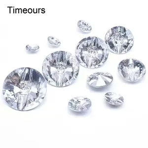 Cheap wholesale exquisite garment buttons acrylic fashion sofa buttons