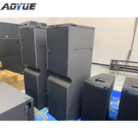 Système de sonorisation passif 3 voies KA-1 professionnel pour intérieur et extérieur, ligne de baffles passifs avec double haut-parleur de 15 pouces à aimant néodyme