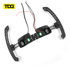Palettes de changement de vitesse magnétiques en fibre de carbone TDD LED pour volant Porsche 992 GT3 - Product Image 2