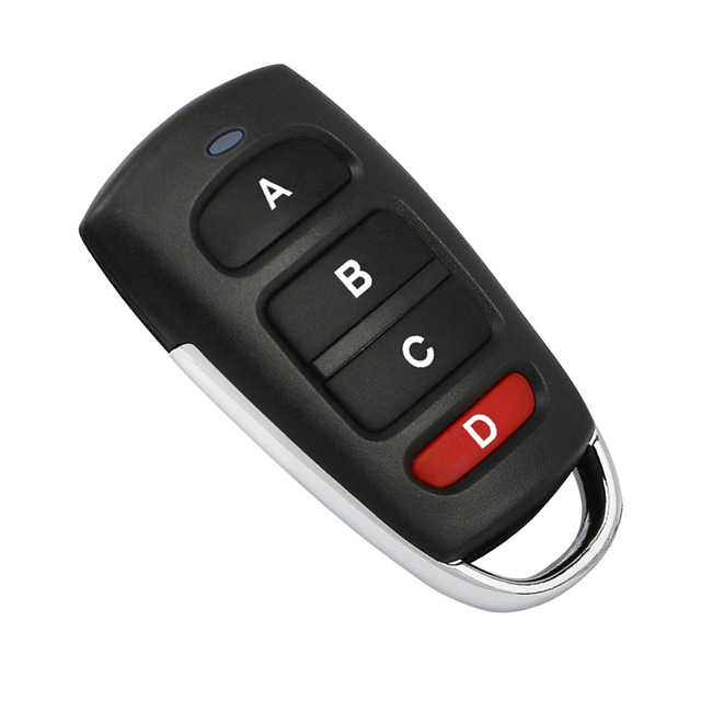 CHJ Factory 4 Channel 433 MHz Cloning Gate Universal Garage Door Remote Control Duplicator Learning Code RF Controller