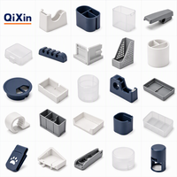 Organisateur de bureau en plastique sur mesure, pièces moulées par injection, fournisseur OEM de supports de bureau et de contenants pour fournitures de bureau