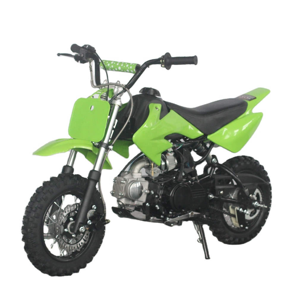 Cheaper Mini Four Strokes 10inch Wheel Dirt Bikes 50CC 70CC 110CC 125CC Kick Start For Sale with CE