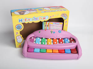 Piano Musical Infantil de Plástico ABS para Bebês de 0 a 3 Anos - Brinquedo Eletrônico Modelo Flor - Product Image 2