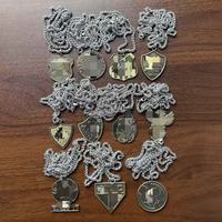 Groothandel Metalen Voetbalhanger Ketting Voetbalteam Souvenir Fee Met Gegoten Voetbal Sleutelhanger Ketting voor Voetbalfans