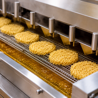 Machine automatique électrique JDQ pour la fabrication de pâtes et nouilles, en acier inoxydable de qualité alimentaire, haute capacité 11000 pièces/8h, 25 kW