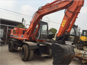 Calidad EX100WD EX60/EX120/EX200/EX220 Excavadora de ruedas usada de Japón - Product Image 5