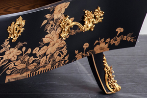 Directo de fábrica propio diseño personalizado pintado desparafinado consola gabinetes de mesa almacenamiento de muebles latón antiguo madera chino hogar 1 Uds - Product Image 5