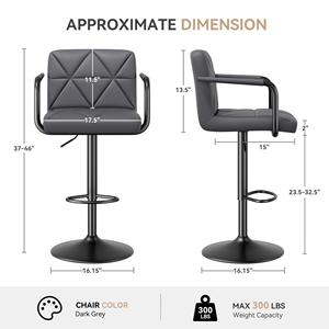 Tabouret de bar simple pratique Sièges confortables et beaux pour la maison ou le bar - Product Image 2