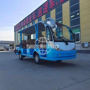 Bus et voiture électrique de tourisme 14 places avec batterie au plomb et vitesse maximale de 60 km/h pour les excursions panoramiques - Product Image 6