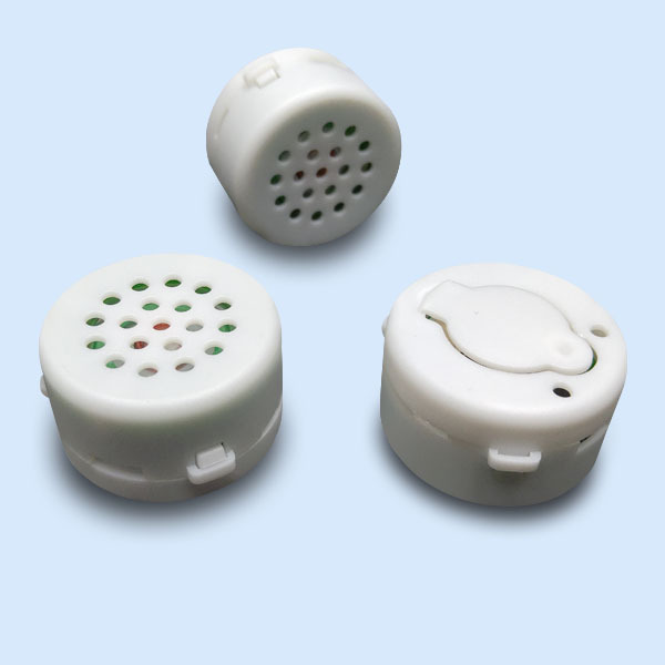 Mini Voice Recorder Push Button 10-30 Seconds Heart-Shaped Plush Toy with AG10/AG13 Battery and MP3/WAV Support for Animal Toys