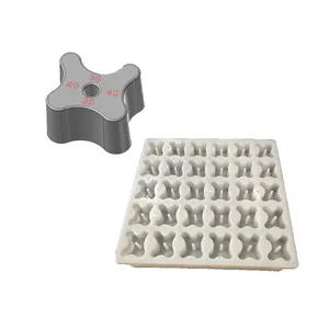 Пластиковые формы для прокладки бетона из армированного цемента