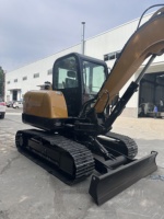 Excavatrice sur chenilles lourde de 6 tonnes avec pompe Hengli, haute puissance de creusement, économie d'énergie, machinerie de terrassement hydraulique, vente en gros