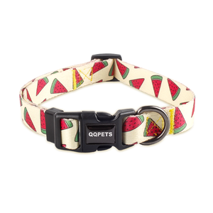 2025 맞춤형 애완견 목줄 새로운 귀여운 화려한 승화 인쇄 로고 디자인 탈착식 나일론 소재 개인화된 패턴 - Product Image 5