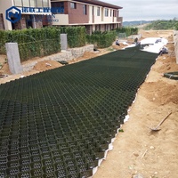 Système de confinement cellulaire en nid d'abeille HDPE pour le renforcement de la base routière, la protection des pentes et la stabilisation du gravier