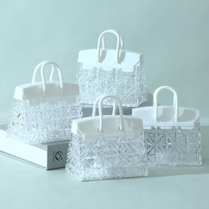 Kerajinan plastik, tas tangan kristal akrilik bercahaya, hadiah Tahun Baru anak-anak, lampu meja suasana samping tempat tidur - Product Image 4