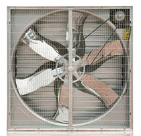 Ventilateur d'extraction robuste galvanisé pour la manipulation universelle de l'air industriel et les systèmes de ventilation d'usine