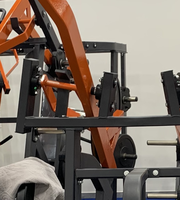 Máquina de remo lateral ancha Iso-lateral para gimnasio comercial, equipo de fitness para entrenamiento de fuerza y desarrollo muscular