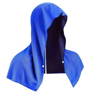 <b>Hooded</b> <b>Towel</b> Scarf Outdoor Sports - Uv Protection, Quick-Dry U-Shaped Cooling Hoodie for Gym, Beach, Camping - Product Image 4