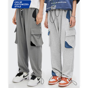 Produttore personalizzato di alta qualità personalizzato Casual comodo cotone <span class=keywords><strong>Beige</strong></span> <span class=keywords><strong>pantaloni</strong></span> larghi Multi tasca <span class=keywords><strong>pantaloni</strong></span> <span class=keywords><strong>Cargo</strong></span> - Product Image 6