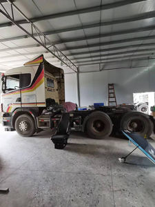 Tractor <span class=keywords><strong>usado</strong></span> cabeza de camión de escaneo ia G380 380hp 6x2 11.705L 1100-1300RPM marca Tractor camión - Product Image 4