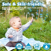 Jouets promotionnels en vrac pour fêtes, lot de 48, 6 couleurs, assortiment de mini-bâtonnets à bulles étoiles pour enfants