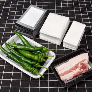Matériaux d'emballage jetables absorbants, tampons alimentaires pour la viande et la volaille, pour la préservation de la fraîcheur - Product Image 2