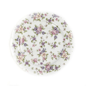 Assiettes à vaisselle plates en porcelaine d'os créatives personnalisées Assiettes ménagères en céramique occidentale <span class=keywords><strong>Assiette</strong></span> de présentation de style pastoral - Product Image 5