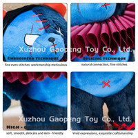 Muñecos de Peluche de Alta Calidad de la Serie Payaso de Circo, Servicios de Personalización de Animales de Peluche, Figuras de Anime Originales