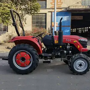 Chalion Small 4 Wheel Garden Tractors 50HP Agriculture QLN-504 Compact Tractor Disc Harrow Farm Implements Manufacturers