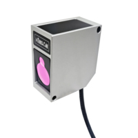 Capteur de distance laser Hinson DHR20-11000 10 mètres, boîtier en alliage d'aluminium IP65, communication SSI/CANOpen/485Modbus, précision de 2 mm