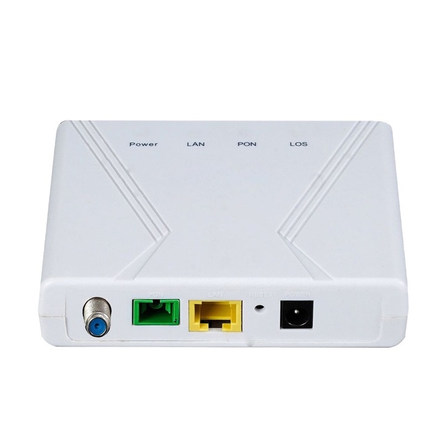 Cheap XPON ONT 1GE+CATV optical fiber EPON/GPON ONUs CATV
