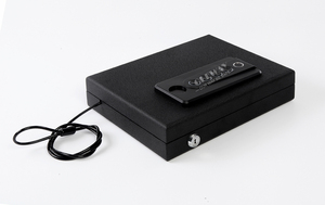 Easy Access Top Open Safe <b>Box</b> Fingerprint Locker Portable Safe <b>Box</b> - Product Image 5