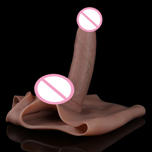OEM SXXY Pantalones con Dildo Hueco Realista de 11.41'' de Gran Tamaño, de Silicona, de Cintura Alta, con Funda para Pene, para Hombres, Extensible para Parejas - Product Image 3