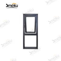 Ventana Moderna de Aluminio con Cierre Multipunto Estándar, Vidrio Templado, Seguridad Reforzada, Aislamiento Térmico, Apertura Interior/Exterior