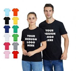 Wholesale Custom 100% Cotton Printing Men Printed Plain White and Black T <b>Shirt</b> - Product Image 3