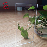 Plaque de polycarbonate PC FRP transparente creuse de 1 à 3 mm, tuile de toit traditionnelle transparente pour utilisation en supermarché