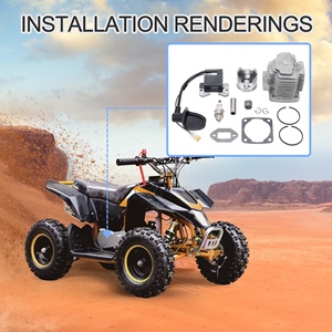 Goofit ชุดกระบอกสูบขนาดใหญ่44-6 44มม., อะไหล่ชุดกระบอกสูบ2จังหวะ49cc จักรยานขนาดเล็ก - Product Image 6