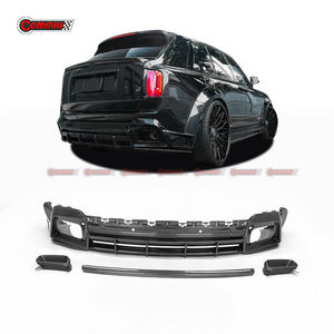Accesorios para Automóviles, Parachoques Trasero de Fibra de Carbono Seca Estilo 1016 para Rolls Royce Cullinan - Product Image 1