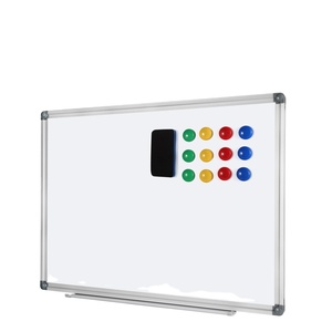 Fabbrica ufficio appesa parete pennarello lavagna <span class=keywords><strong>in</strong></span> alluminio scrivere bordo bianco per la scuola - Product Image 1