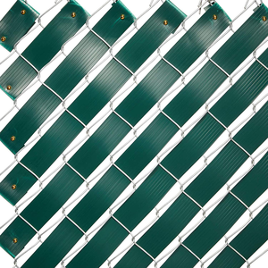 Panel de PVC lamelle paneles rígidos listones para pared de límite de 8 pies recubierto de PVC galvanizado en caliente valla de enlace de cadena cinta de privacidad - Product Image 2