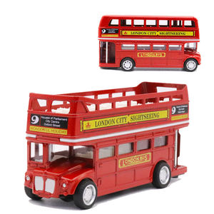 Jouets de <span class=keywords><strong>taxi</strong></span> et de bus de Londres en métal à l'échelle 1:43, petite taille, logo personnalisé, portes ouvrables, véhicules miniatures en métal pour cadeau - Product Image 3