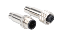 Connecteur M12, adaptateur câblable pour assemblage sur site, capteur droit étanche IP68 de 12 mm pour vélos électriques, câble PG7 250V 4A