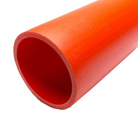 Tuyau de protection rigide XINGCHUAN PP MPP pour câbles haute tension, rond, orange, de 40 mm à 630 mm, norme DL/T 802.8-2014
