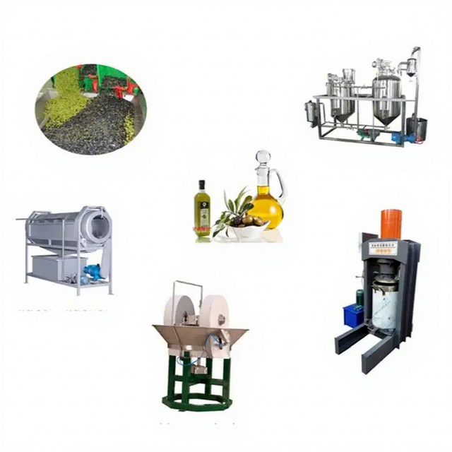 Energy Saving Olive Oil Press Making Line Machines Olive Grinder Oil Press Production Line Equipment Price