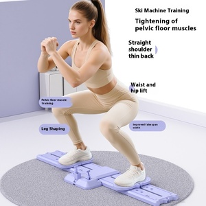 Mô hình mới tập thể dục tại nhà Thiết bị tập thể dục đa chức năng sàn chậu cơ bắp Máy trượt tuyết Pilates Board chân giảm béo huấn luyện viên - Product Image 4